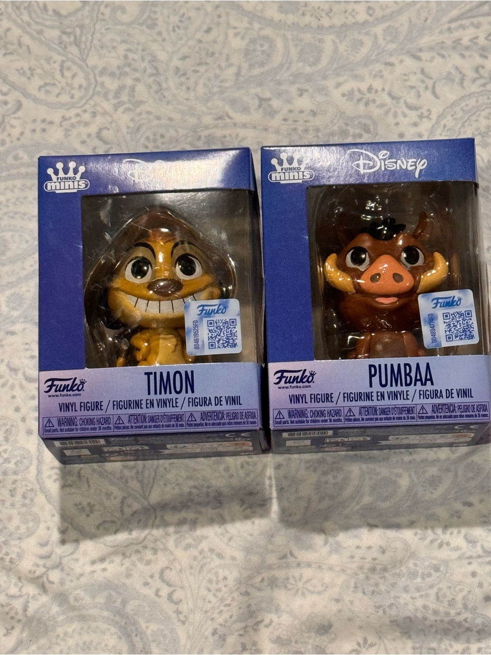 Funko Minis Disney Timon & Pumbaa Multicolor Vinyl Figure Set
